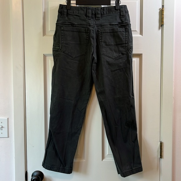 Vertx Defiance Black Washed Jeans w/ Leather Accents - Size 30 X 30 - Picture 4 of 8